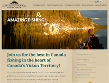 Tablet Screenshot of fishingyukon.com